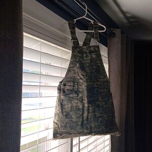 SO brand camouflage skirt overalls size 12